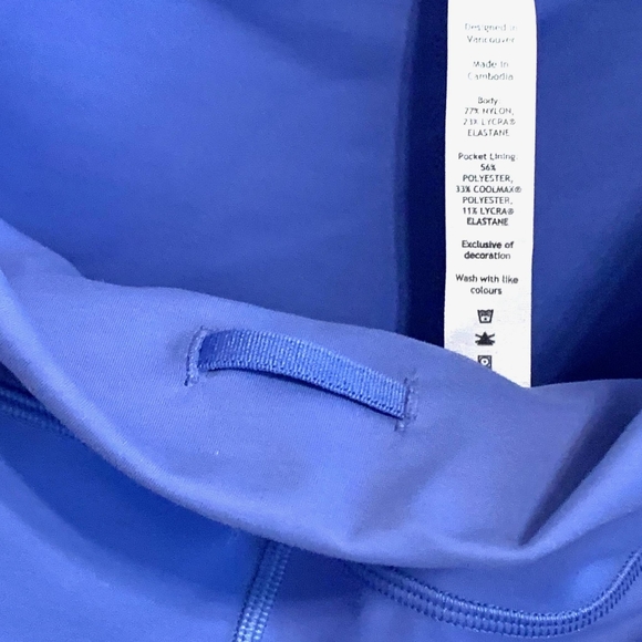 Lululemon Wunder Train High-Rise Tight 28 in Wild Indigo - Picture 7 of 8